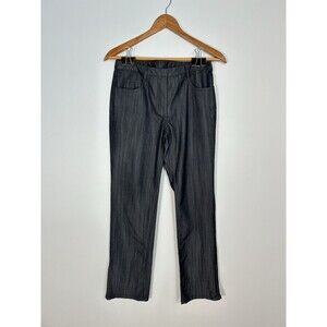 Doncaster Collection Women’s Wool Blend Pants Black Size 4 Straight Leg Career